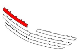 LAJSNA MASKE GORNJA OPEL INSIGNIA 08-014 DX KROM