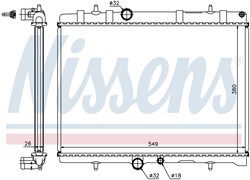 HLADNJAK VODE CITROEN C4 20+16HDI