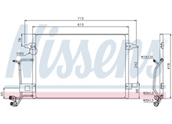 HLADNJAK KLIME AUDI A4/PASSAT 5