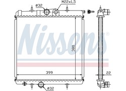 HLADNJAK VODE PEUGOET 206 1,1/1,4/1,6