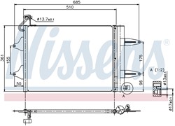 HLADNJAK KLIME VW POLO FABIA/1,2 1,4 TDI