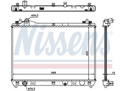 HLADNJAK VODE SUZUKI GRAND VITARA