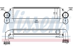 HLADNJAK INTERCOLERA BMW E46  2,0 3,0TD