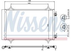 HLADNJAK KLIME FIAT SCUDO BIPPER 07-