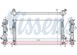 HLADNJAK VODE FORD FOCUS II 14-16 AC+/20-18TDCI AC+/-