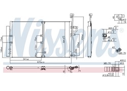 HLADNJAK KLIME CHERVOLET CAPTIVA OPEL ANTARA 06-