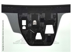 ŠAJBA MAZDA 6 012- SENZOR ACUS 2X  TELECAMERA S.GOBAIN