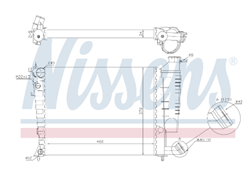 HLADNJAK VODE CITROEN XSARA 97-