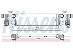HLADNJAK INTERCOLERA  MERC VITO 015- 2,2D