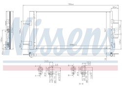 HLADNJAK KLIME BMW X1/X2 014- 2,0DIZ