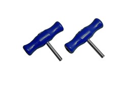 ŽIČANE RUČKE SAMOBLOKIRAJUĆE ZA SKIDANJE ŠOGERŠAJBI (PLAVE)