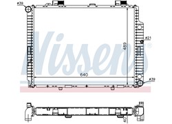 HLADNJAK VODE MERC. W210 270 CDI,320 CDI 99- 210500