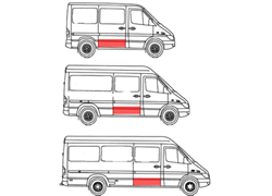 DONJI DIO KLIZ.VRATA DX SPRINTER(95-06)