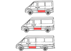 BOČNI LIM DONJI DIO LX SPRINTER(95-06)
