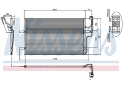 HLADNJAK KLIME MAZDA 3 05-09- 1,6 D