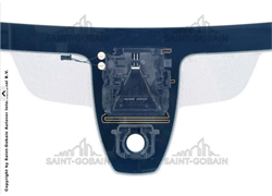 ŠAJBA BMW SERIE 2 GRAND COUPE 019- SENZ ACUST TELECAM S.GOBAIN