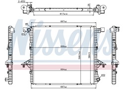 HLADNJAK VODE VW AMAROK 2,0 TSI/TDI