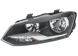 FAR VW POLO 09- LX H7+H7 BEZ MOTORA KROM LAJSNA TYC