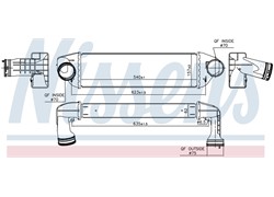 HLADNJAK INTERCOLERA BMW X3 2,0  3,0DIZ