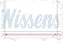 HLADNJAK VODE MERC W124 200D/250D