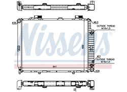 HLADNJAK VODE MERC W210 200-230-240 220D TÜV - AHE