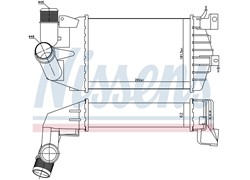 HLADNJAK INTERC. OPEL ASTRA H 1.3-1.7-1.9CDTI(26X18X62)