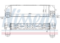 HLADNJAK INTERC.2.0-2.8 BEN/1.8-2.-BMW X3 (F25) 11-14