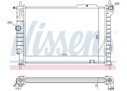 HLADNJAK VODE OPEL ASTRA F 91-94