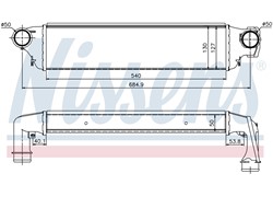 HLADNJAK INTERCOLERA BMW E46 99-