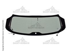 ZADNJA ŠAJBA BMW X3 017. - GRIJAČ ANTENA ZATAMNJENA XYG