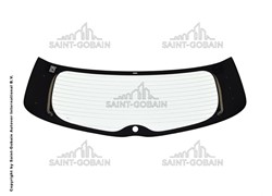 ZADNJA ŠAJBA TOYOTA VERSO 09- SISECAM