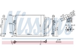HLADNJAK KLIME HYUNDAI TUCSON 15-18 1.6BEN 2.0DIZ (50X37)
