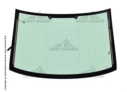 ZADNJA ŠAJBA VW PASSAT 015- 4VR S.GOBIAN TAMNO ZELENA