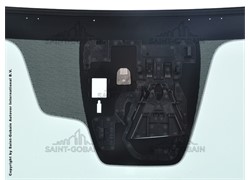 ŠAJBA MAZDA 6 012- SENZOR SVJETLA ACUS   TELECAMERA S.GOBAIN