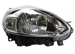 FAR FIAT GRANDE EVO 09- DX H4 KROM TYC