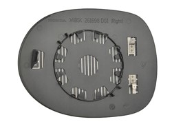 STAKLO RETR. HONDA CIVIC 06-012 DX GRIJ.