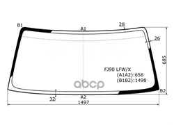 ŠAJBA TOYOTA FJ 90 96-LAND CR.