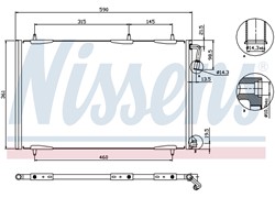 HLADNJAK KLIME PEUGEOT 206 T