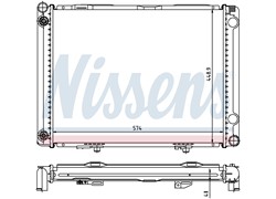 HLADNJAK VODE MERC W201 82-