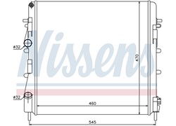HLADNJAK VODE REN KANGOO 03- TÜV KVALITET