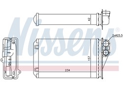 HLADNJAK KABINE PEUGEOT 207 1,4-1,6HDI