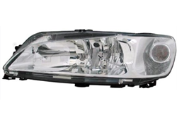 FAR PEUGEOT 306 97-01 H7-H7 LX EL.PROZIRNI=PG0414904 TYC