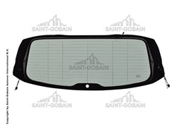 ZADNJA ŠAJBA BMW X1 F48 015-020 TAMNA STARGLASS