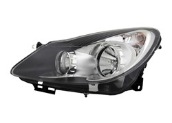 FAR OPEL CORSA D 06- H7-H1 LX CRNI S MOTOROM TYC