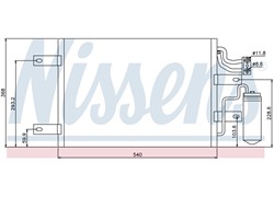 HLADNJAK KLIME OPEL MERIVA 03 94882 1,3CDTI/1,7CDTI