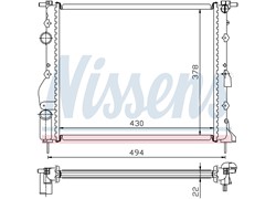 HLADNJAK VODE RENAULT KANGOO 97