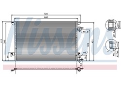 HLADNJAK KLIME OPEL VECTRA