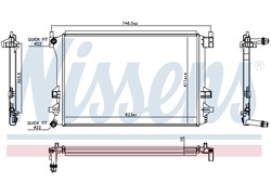 HLADNJAK VODE SEAT/AUDI/VW 017-BENZIN