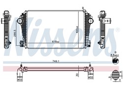 HLADNJAK INTERCOOLERA VW AMAROK 010- 2.0 TDI 2.0 TSI