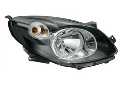 FAR REN TWINGO 07- DX H4 BEZ MOTORA CRNI